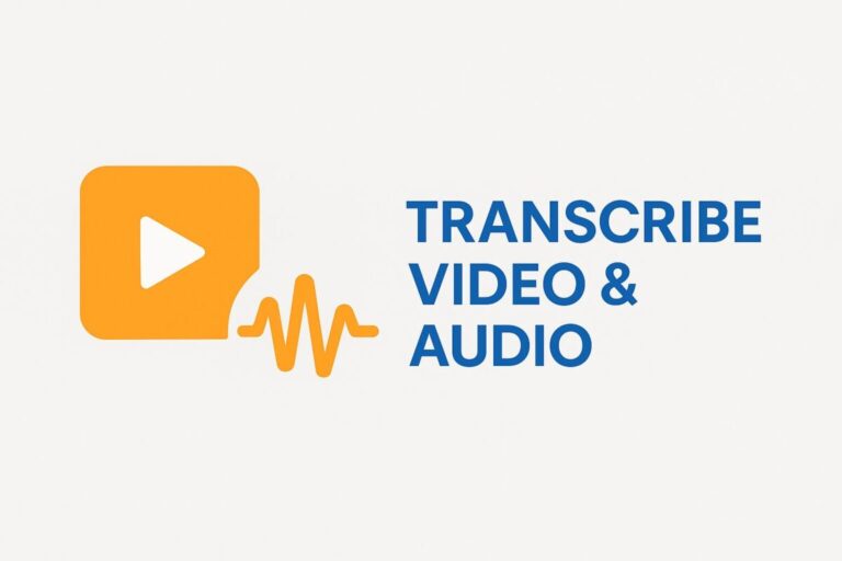 How to Transcribe Video and Audio to Text: Best Tools, Free Options, and AI Solutions