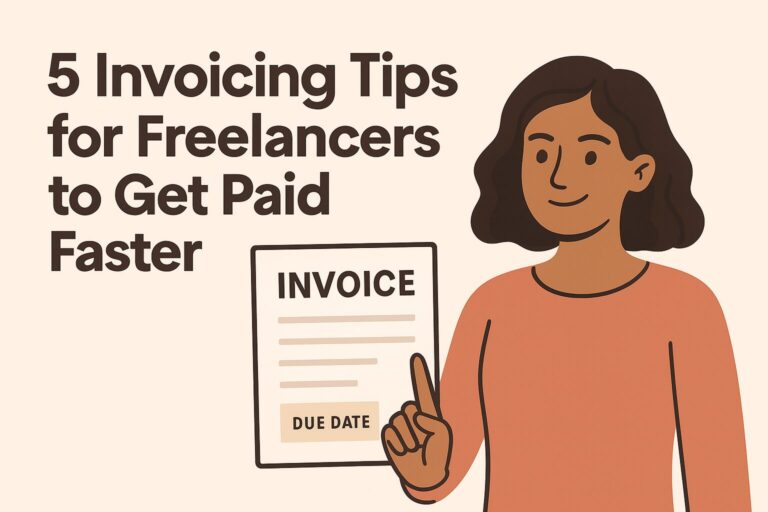 5 Invoicing Tips for Freelancers to Get Paid Faster